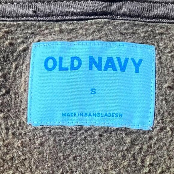 Old Navy Chocolate Brown Zipper Hooded Sweatshirt, Size S - Picture 8 of 10